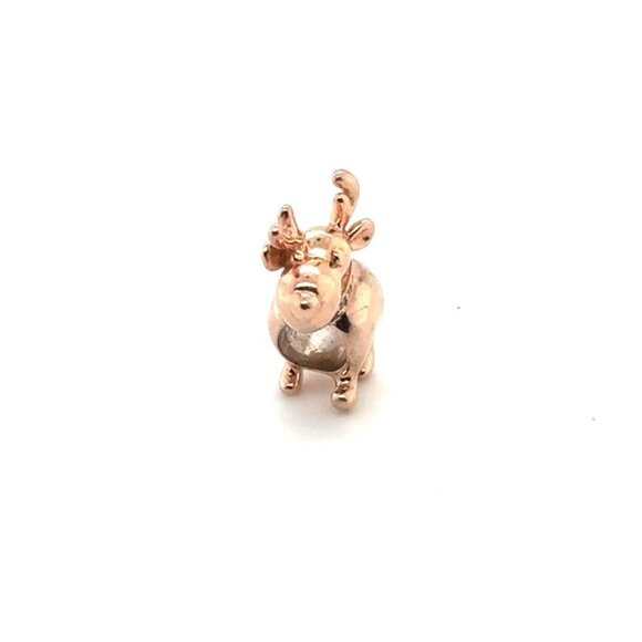 Pandora Rose Gold Reindeer Charm - Picture 2 of 7